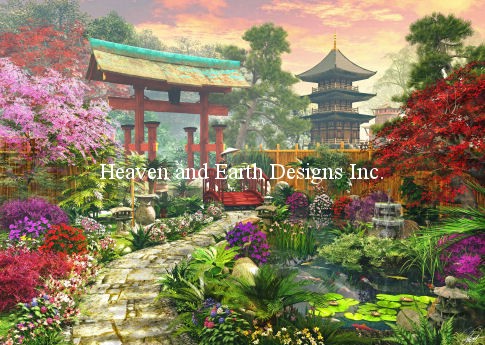 Supersized Japan Garden Material Pack - Click Image to Close